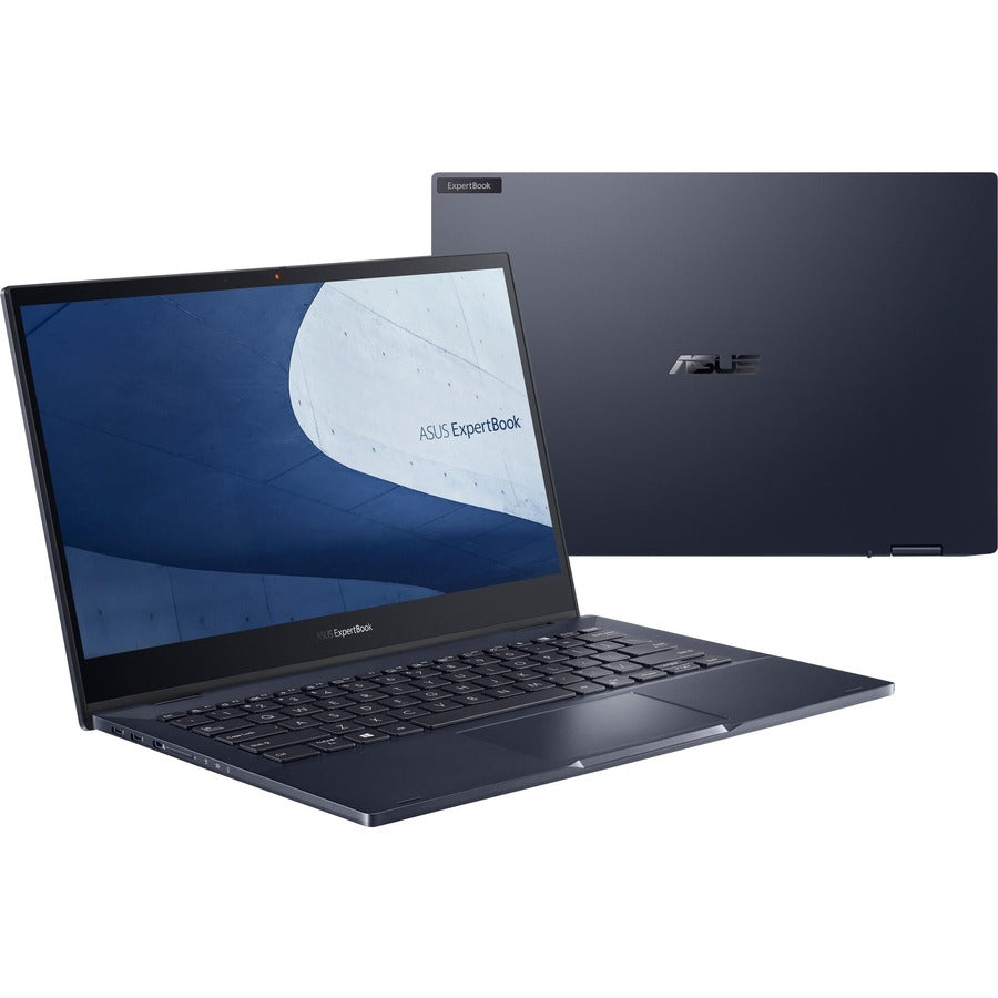 Asus ExpertBook B5 Flip B5302 B5302FEA-Q73P-CB 13.3" Touchscreen 2 in 1 Notebook - Full HD - 1920 x 1080 - Intel Core i7 11th Gen i7-1165G7 Quad-core (4 Core) 2.80 GHz - 16 GB RAM - 512 GB SSD - Star Black B5302FEA-Q73P-CB