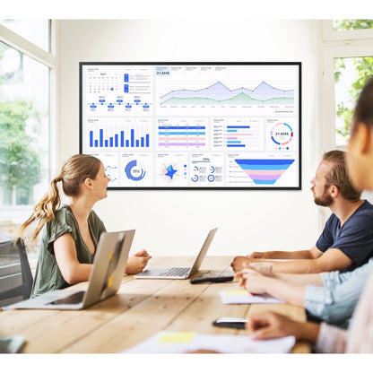 Écran Viewsonic 55", résolution 3840 x 2160, luminosité 350 cd/m2, 24h/24, 7j/7 CDE5520-W1