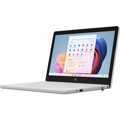 Netbook Microsoft Surface Laptop SE 11,6" - HD - 1366 x 768 - Intel Celeron N4120 Quad-core (4 Core) 1,10 GHz - 8 Go de RAM totale - 128 Go de mémoire flash - Argent KF8-00001