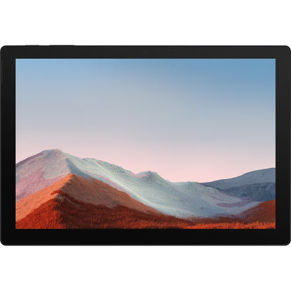 Tablette Microsoft Surface Pro 7+ - 12,3" - Core i7 11e génération i7-1165G7 Quad-core (4 cœurs) 2,80 GHz - 16 Go RAM - 256 Go SSD - Windows 10 Pro - Noir mat 1NC-00016