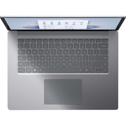 Ordinateur portable à écran tactile Microsoft Surface Laptop 5 15" - 2496 x 1664 - Intel Core i7 12e génération i7-1265U - Plateforme Intel Evo - 8 Go de RAM totale - SSD 256 Go - Platinum RBZ-00001