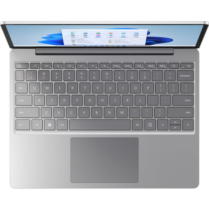 Ordinateur portable à écran tactile Microsoft Surface Laptop Go 2 12,4" - 1536 x 1024 - Intel Core i5 11e génération i5-1135G7 Quad-core (4 cœurs) - 16 Go de RAM totale - 16 Go de mémoire embarquée - 256 Go de SSD - Platinum KYM-00001