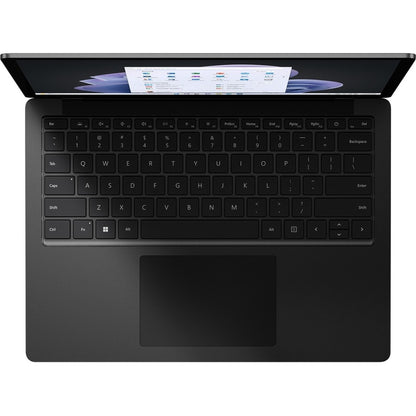 Ordinateur portable Microsoft Surface Laptop 5 13,5" à écran tactile - 2256 x 1504 - Intel Core i7 12e génération i7-1265U - Plateforme Intel Evo - 32 Go de RAM totale - SSD 512 Go - Noir mat W5S-00001