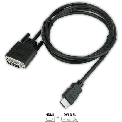 Câble bidirectionnel HDMI / DVI-D VisionTek de 6 pieds (M/M) 901192