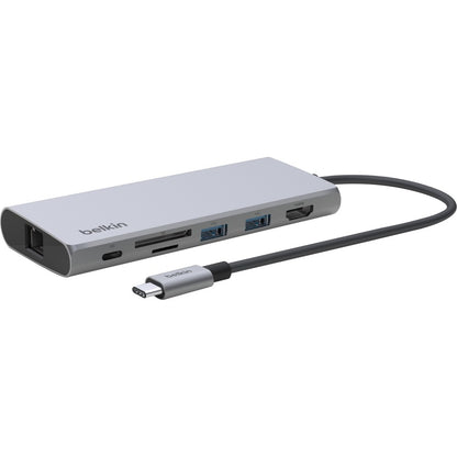 Belkin USB-C 7-in-1 Multiport Adapter, Laptop Docking Station, 2x USB_A 3.1 Gen 2, 4k HDMI 2.0, 100W Power Delivery 3.0, Compatible with Mac, Chromebook, and PC INC009BTSGY