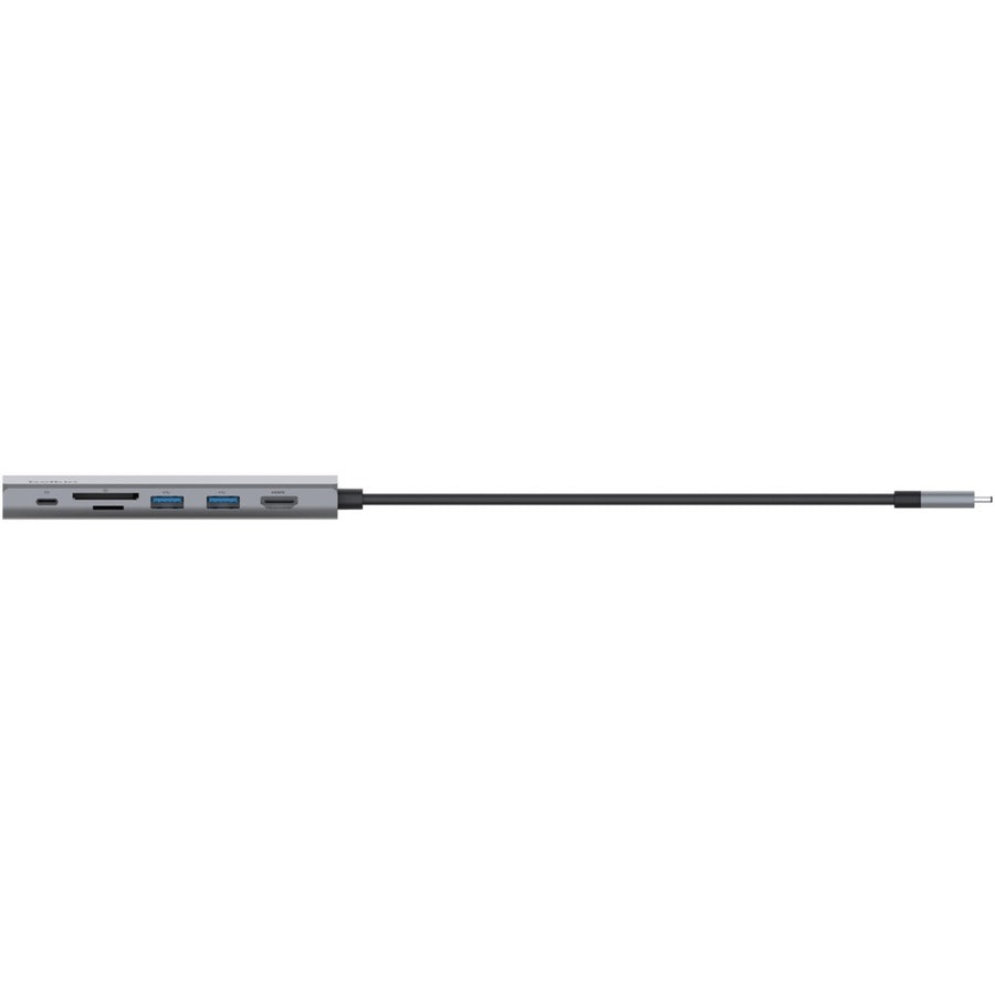 Belkin USB-C 7-in-1 Multiport Adapter, Laptop Docking Station, 2x USB_A 3.1 Gen 2, 4k HDMI 2.0, 100W Power Delivery 3.0, Compatible with Mac, Chromebook, and PC INC009BTSGY