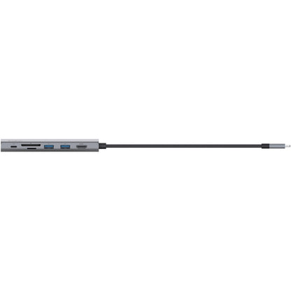Belkin USB-C 7-in-1 Multiport Adapter, Laptop Docking Station, 2x USB_A 3.1 Gen 2, 4k HDMI 2.0, 100W Power Delivery 3.0, Compatible with Mac, Chromebook, and PC INC009BTSGY