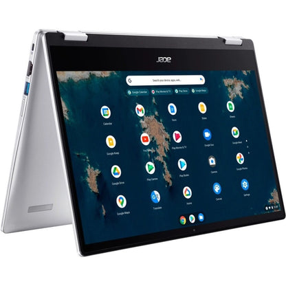 Acer Chromebook Spin 314 CP314-1H CP314-1H-C053 Chromebook convertible 2 en 1 à écran tactile 14" - HD - 1366 x 768 - Intel Celeron N4500 Dual-core (2 cœurs) 1,10 GHz - 4 Go de RAM totale - 64 Go de mémoire flash - Argent pur NX.AY4AA.002