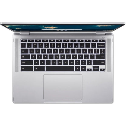 Acer Chromebook Spin 314 CP314-1H CP314-1H-C053 Chromebook convertible 2 en 1 à écran tactile 14" - HD - 1366 x 768 - Intel Celeron N4500 Dual-core (2 cœurs) 1,10 GHz - 4 Go de RAM totale - 64 Go de mémoire flash - Argent pur NX.AY4AA.002