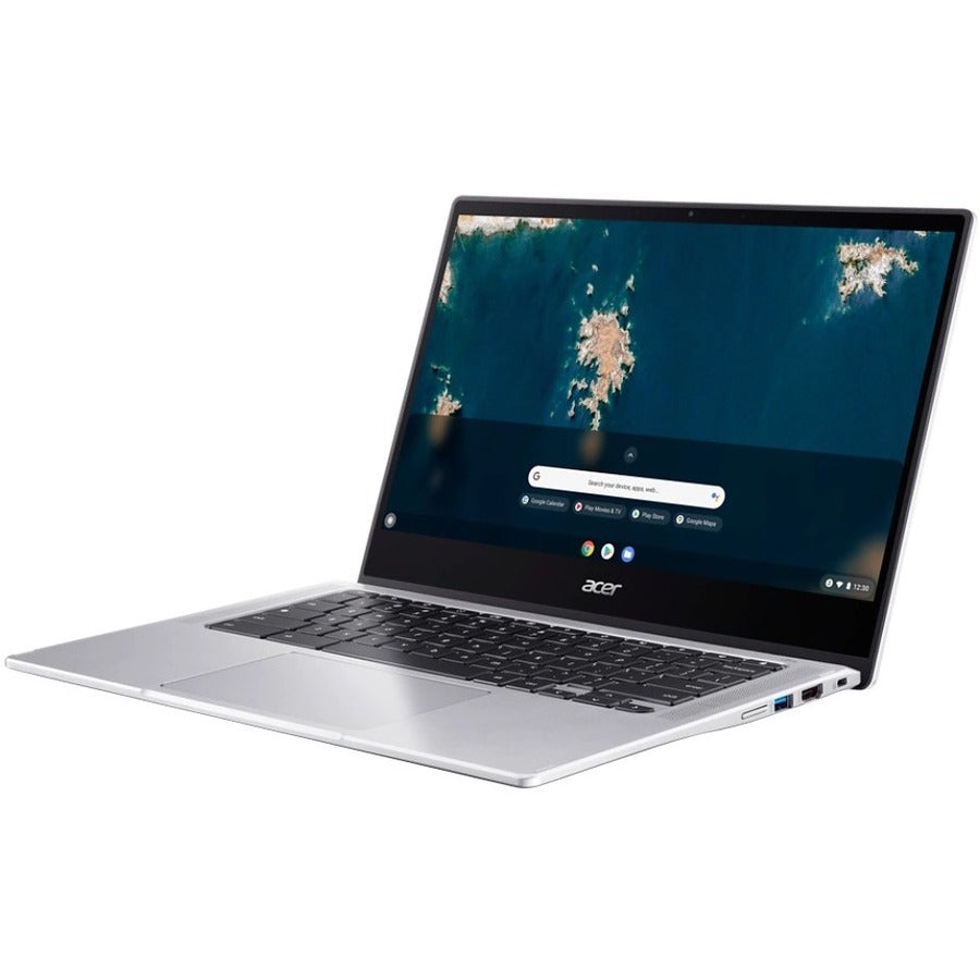 Acer Chromebook Spin 314 CP314-1H CP314-1H-C053 Chromebook convertible 2 en 1 à écran tactile 14" - HD - 1366 x 768 - Intel Celeron N4500 Dual-core (2 cœurs) 1,10 GHz - 4 Go de RAM totale - 64 Go de mémoire flash - Argent pur NX.AY4AA.002