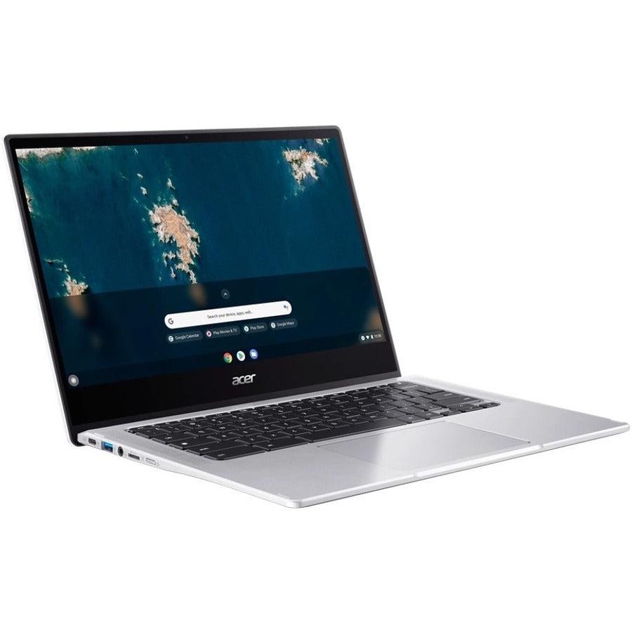 Acer Chromebook Spin 314 CP314-1H CP314-1H-C053 Chromebook convertible 2 en 1 à écran tactile 14" - HD - 1366 x 768 - Intel Celeron N4500 Dual-core (2 cœurs) 1,10 GHz - 4 Go de RAM totale - 64 Go de mémoire flash - Argent pur NX.AY4AA.002