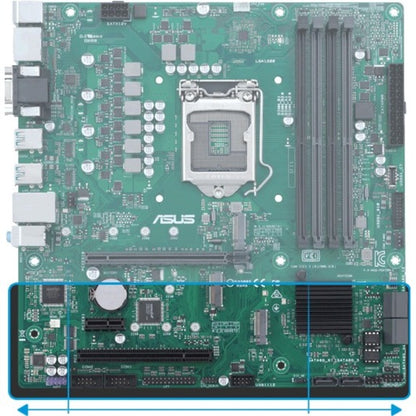 Carte mère de bureau Asus H610M-CT D4-CSM - Chipset Intel H610 - Socket LGA-1700 - Micro ATX PRO H610M-CT D4-CSM
