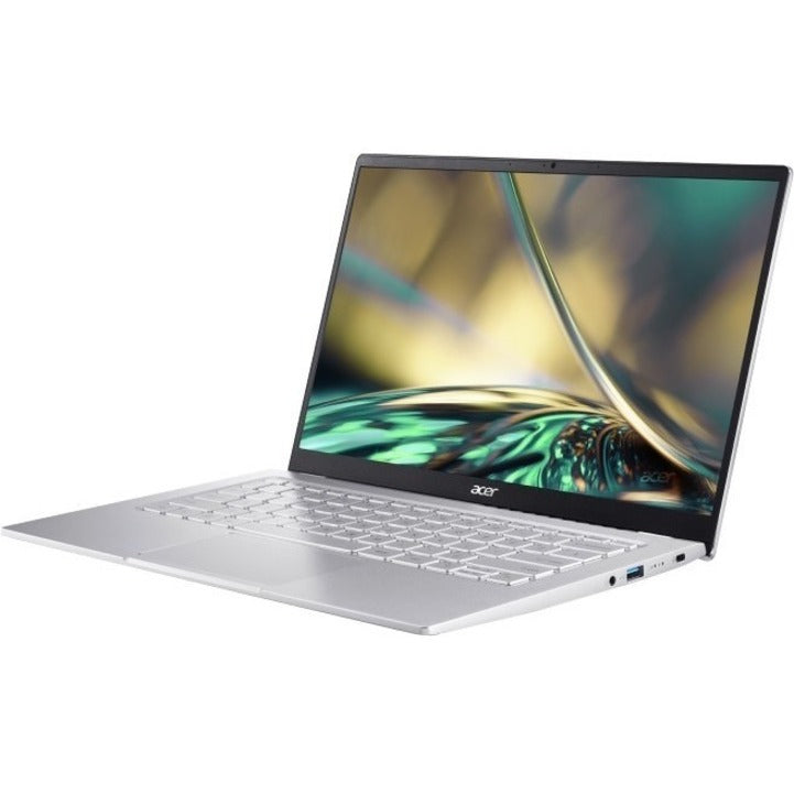 Ordinateur portable Acer Swift 3 SF314-44 SF314-44-R74S 14" - Full HD - 1920 x 1080 - AMD Ryzen 5 5625U Hexa-core (6 cœurs) 2,30 GHz - 8 Go de RAM totale - SSD 512 Go - Argent pur NX.K0UAA.002
