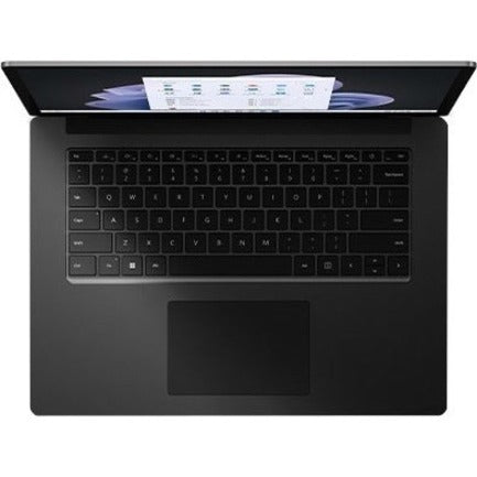 Ordinateur portable Microsoft Surface Laptop 5 15" à écran tactile - 2496 x 1664 - Intel Core i7 12e génération i7-1265U - Plateforme Intel Evo - 16 Go de RAM totale - 512 Go de SSD - Noir mat RIQ-00024