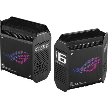 Routeur sans fil Ethernet Asus ROG Rapture GT6 Wi-Fi 6 IEEE 802.11ax GT6 (B-2-PK)