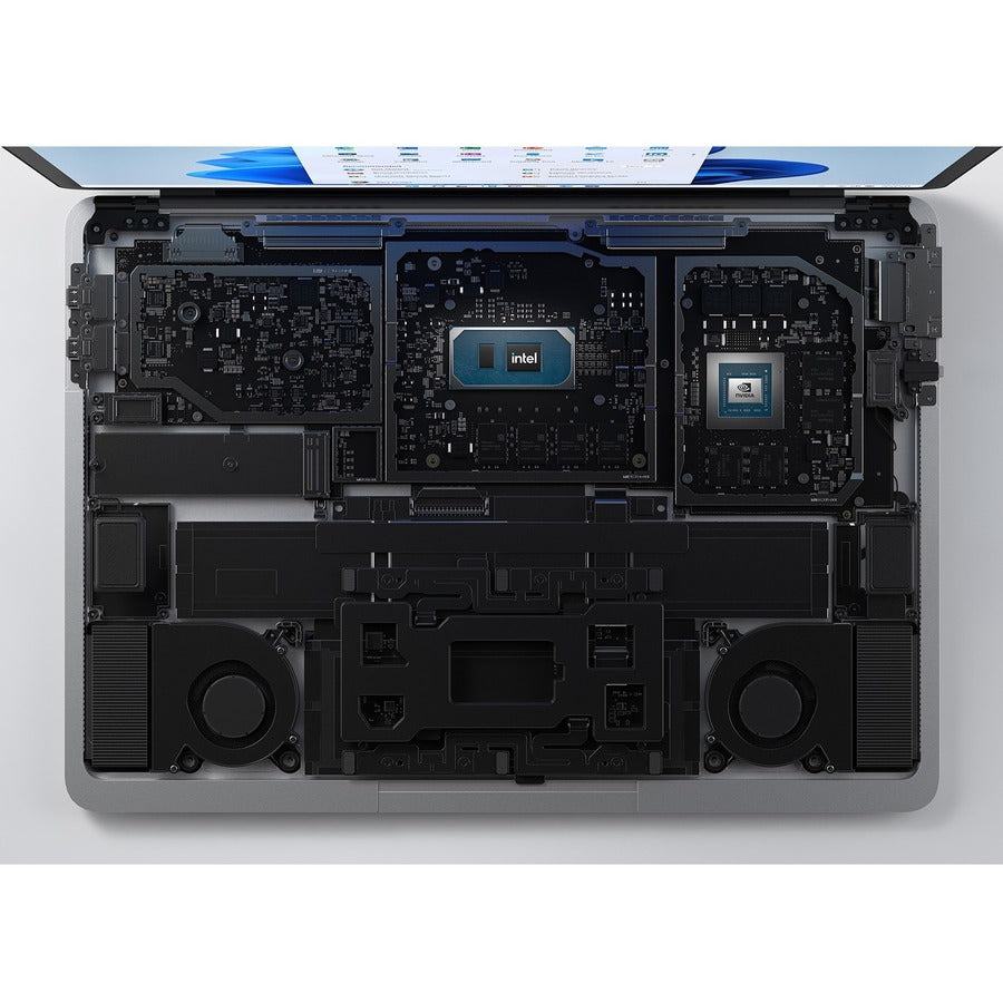 Ordinateur portable 2 en 1 convertible à écran tactile Microsoft Surface Laptop Studio 14,4" - 2400 x 1600 - Intel Core i7 11e génération i7-11370H Quad-core (4 cœurs) - 32 Go de RAM totale - 1 To SSD - Platinum AIC-00001
