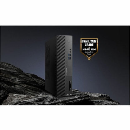 Asus ExpertCenter D500SD-Q31P Desktop Computer - Intel Core i3 12th Gen i3-12100 Quad-core (4 Core) 3.30 GHz - 8 GB RAM DDR4 SDRAM - 256 GB M.2 PCI Express NVMe 3.0 SSD - Small Form Factor - Black D500SD-Q31P