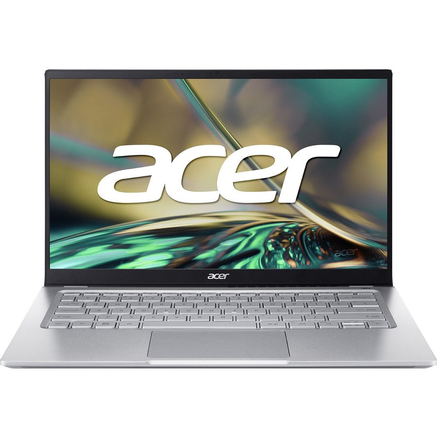 Ordinateur portable Acer Swift 3 SF314-512 SF314-512-58A8 14" - Full HD - 1920 x 1080 - Intel Core i5 12e génération i5-1240P Dodeca-core (12 cœurs) 1,70 GHz - 8 Go de RAM totale - SSD 512 Go - Argent pur NX.K0FAA.001