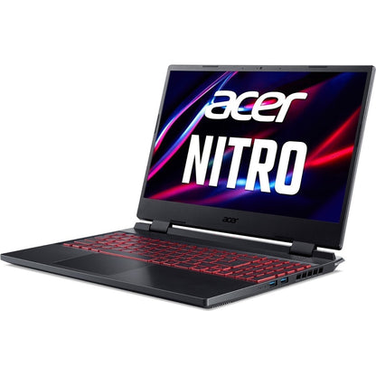 Ordinateur portable de jeu Acer Nitro 5 AN515-58 AN515-58-52LB 15,6" - Full HD - 1920 x 1080 - Intel Core i5 12e génération i5-12450H Octa-core (8 cœurs) 3,30 GHz - 8 Go de RAM totale - SSD 512 Go - Noir obsidienne NH.QFJAA.005