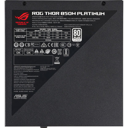 Bloc d'alimentation Asus ROG Thor Platinum 850 W ROG-THOR-850P2-GAMING