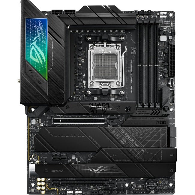 Carte mère de bureau gaming Asus ROG Strix X670E-F GAMING WIFI - Chipset AMD X670 - Socket AM5 - ATX ROGSTRIXX670E-FGAMINGWIFI