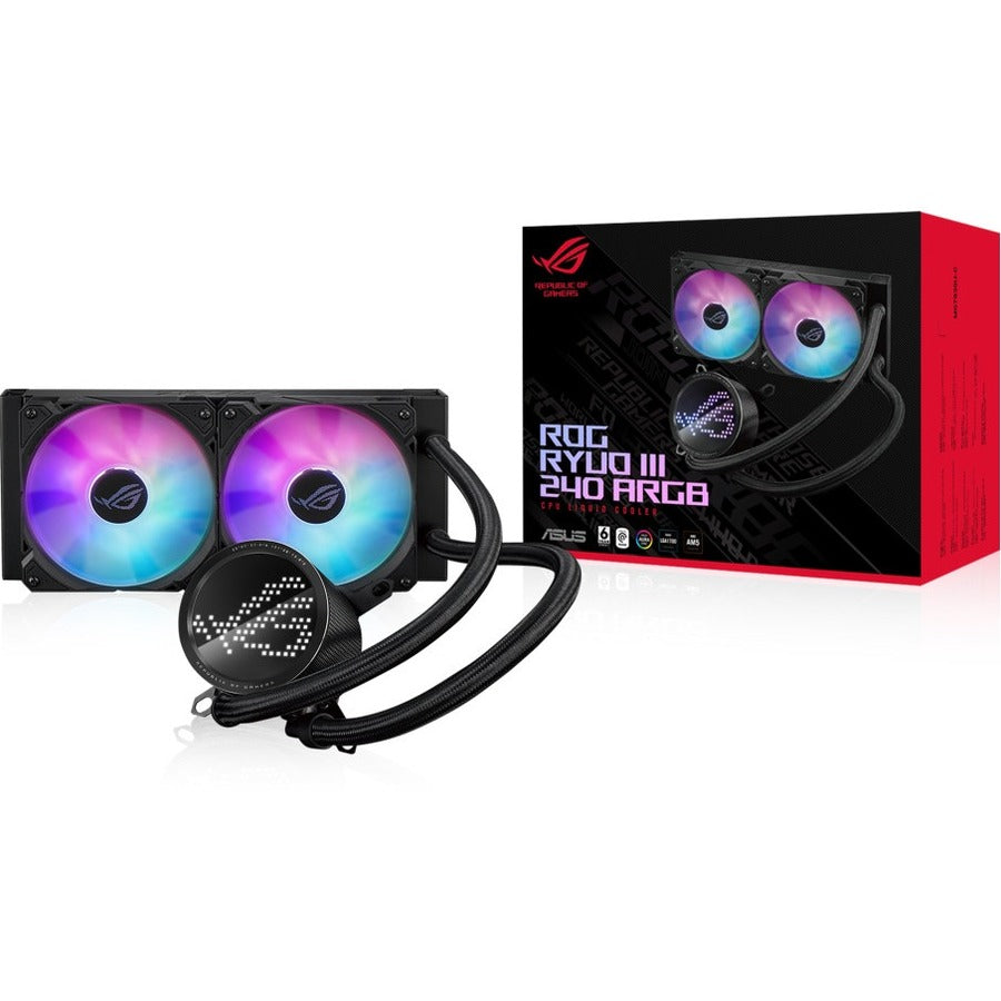 Ventilateur de refroidissement/radiateur/bloc d'eau/pompe Asus Ryuo III 240 ARGB ROGRYUOIII240ARGB-
