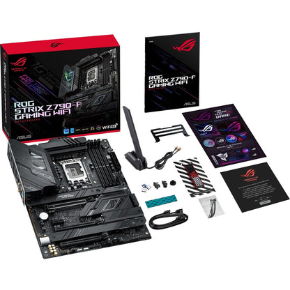 Carte mère de bureau gaming Asus ROG Strix STRIX Z790-F Gaming WIFI - Chipset Intel Z790 - Socket LGA-1700 - ATX ROGSTRIXZ790-FGAMINGWIFI