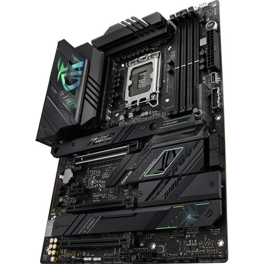 Carte mère de bureau gaming Asus ROG Strix STRIX Z790-F Gaming WIFI - Chipset Intel Z790 - Socket LGA-1700 - ATX ROGSTRIXZ790-FGAMINGWIFI