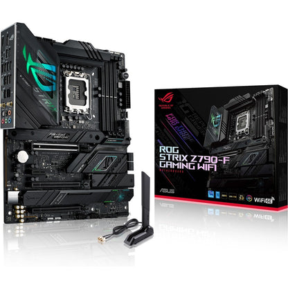 Carte mère de bureau gaming Asus ROG Strix STRIX Z790-F Gaming WIFI - Chipset Intel Z790 - Socket LGA-1700 - ATX ROGSTRIXZ790-FGAMINGWIFI