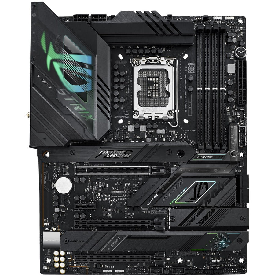Carte mère de bureau gaming Asus ROG Strix STRIX Z790-F Gaming WIFI - Chipset Intel Z790 - Socket LGA-1700 - ATX ROGSTRIXZ790-FGAMINGWIFI
