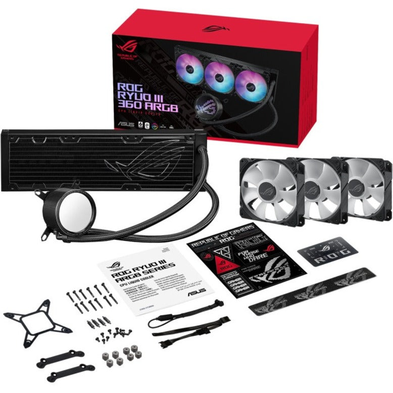 Ventilateur de refroidissement/radiateur/bloc d'eau/pompe Asus ROG Ryuo III 360 ARGB ROGRYUOIII360ARGB-