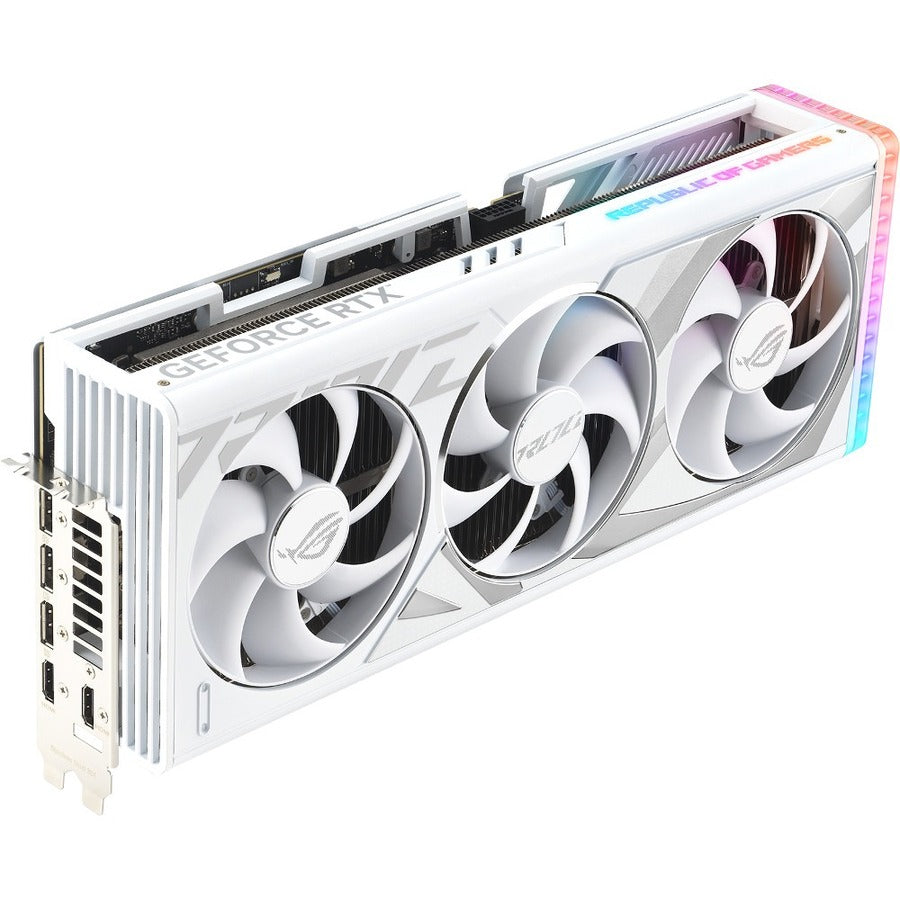 Carte graphique Asus ROG NVIDIA GeForce RTX 4080 - 16 Go GDDR6X ROG-STRIX-RTX4080-O16G-WHITE