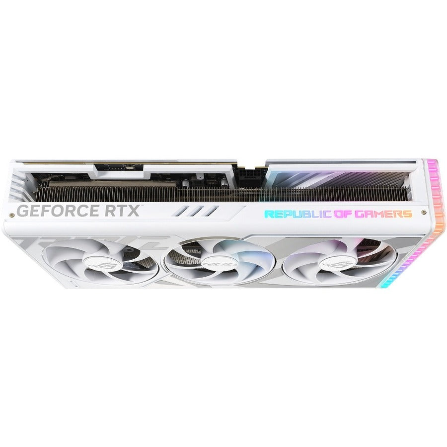 Carte graphique Asus ROG NVIDIA GeForce RTX 4080 - 16 Go GDDR6X ROG-STRIX-RTX4080-O16G-WHITE