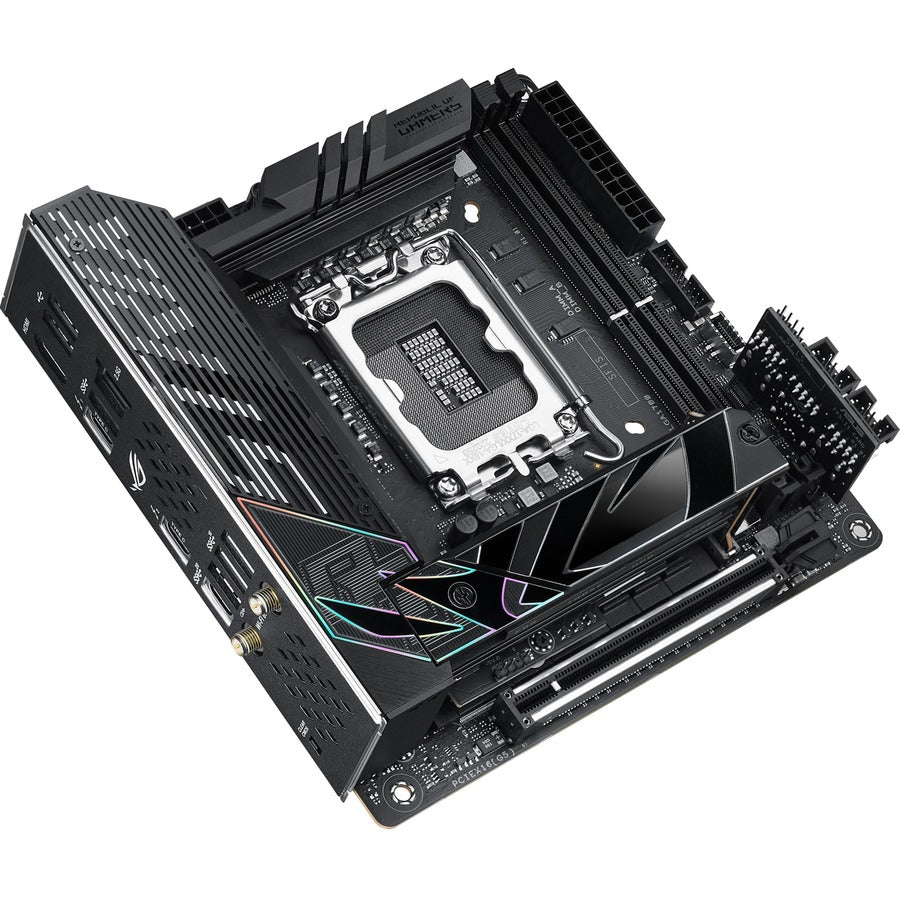 Carte mère de bureau gaming Asus ROG Strix STRIX Z790-I GAMING WIFI - Chipset Intel Z790 - Socket LGA-1700 - Mini ITX ROGSTRIXZ790-IGAMINGWIFI
