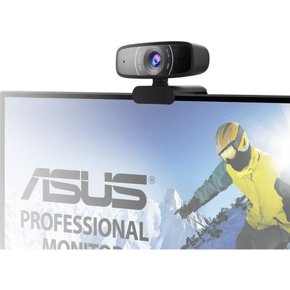 Webcam Asus C3 - 2 mégapixels - 30 ips - USB Type A ASUS WEBCAM C3