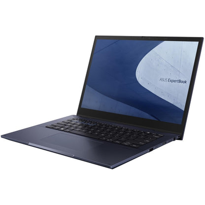 Asus ExpertBook B7 Flip B7402F B7402FBA-Q73P-CB 14" Touchscreen Convertible 2 in 1 Notebook - Intel Core i7 12th Gen i7-1260P Dodeca-core (12 Core) 2.10 GHz - 32 GB Total RAM - 1 TB SSD - Star Black B7402FBA-Q73P-CB