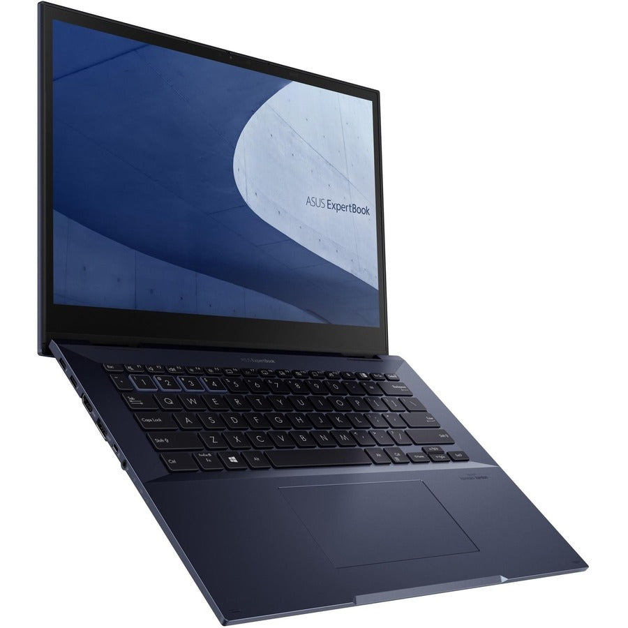 Asus ExpertBook B7 Flip B7402F B7402FBA-Q73P-CB 14" Touchscreen Convertible 2 in 1 Notebook - Intel Core i7 12th Gen i7-1260P Dodeca-core (12 Core) 2.10 GHz - 32 GB Total RAM - 1 TB SSD - Star Black B7402FBA-Q73P-CB