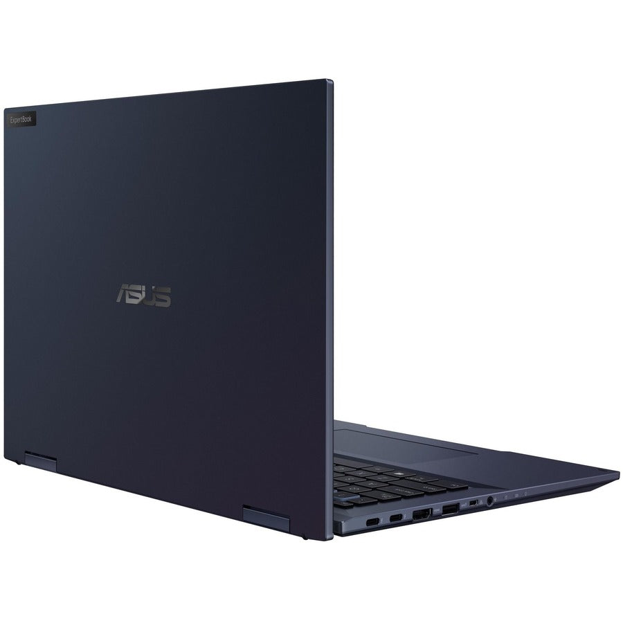 Asus ExpertBook B7 Flip B7402F B7402FBA-Q73P-CB 14" Touchscreen Convertible 2 in 1 Notebook - Intel Core i7 12th Gen i7-1260P Dodeca-core (12 Core) 2.10 GHz - 32 GB Total RAM - 1 TB SSD - Star Black B7402FBA-Q73P-CB