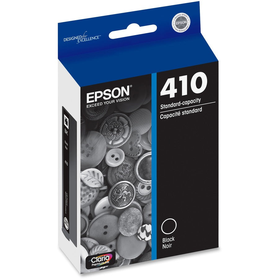 Cartouche d'encre à jet d'encre d'origine Epson Claria 410 - Noir - 1 unité T410020-S