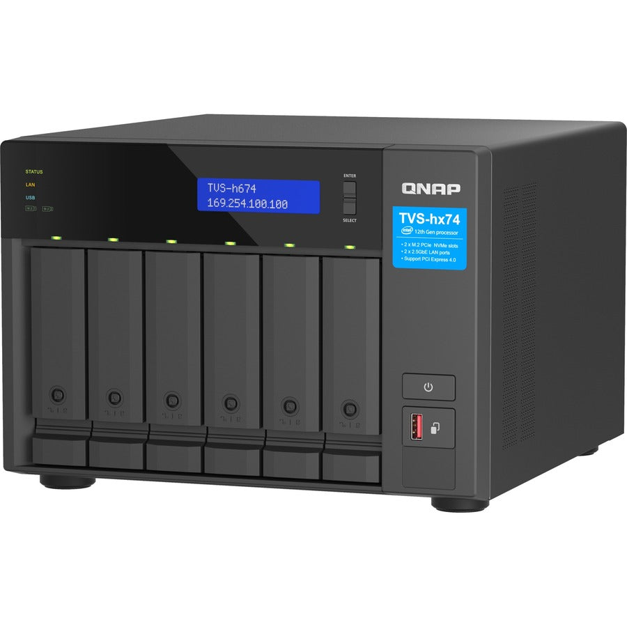 Système de stockage SAN/NAS QNAP TVS-h674-i5-32G TVS-H674-I5-32G-US