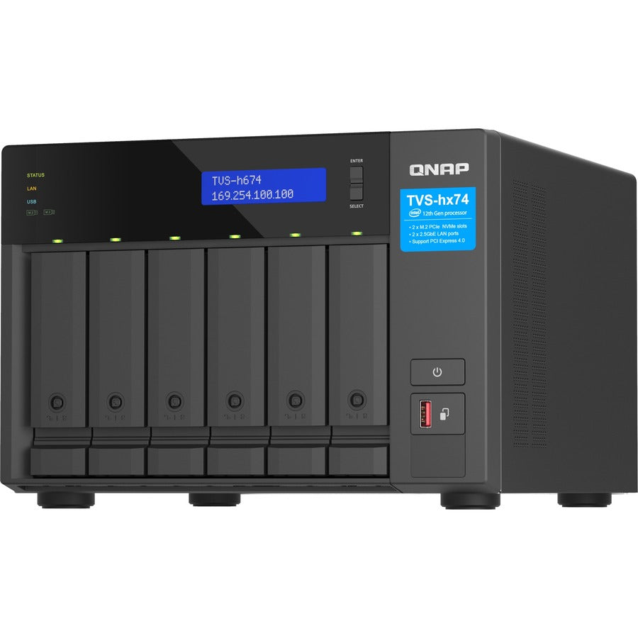 Système de stockage SAN/NAS QNAP TVS-h674-i5-32G TVS-H674-I5-32G-US