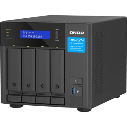 Système de stockage SAN/NAS QNAP TVS-h474-PT-8G TVS-H474-PT-8G-US