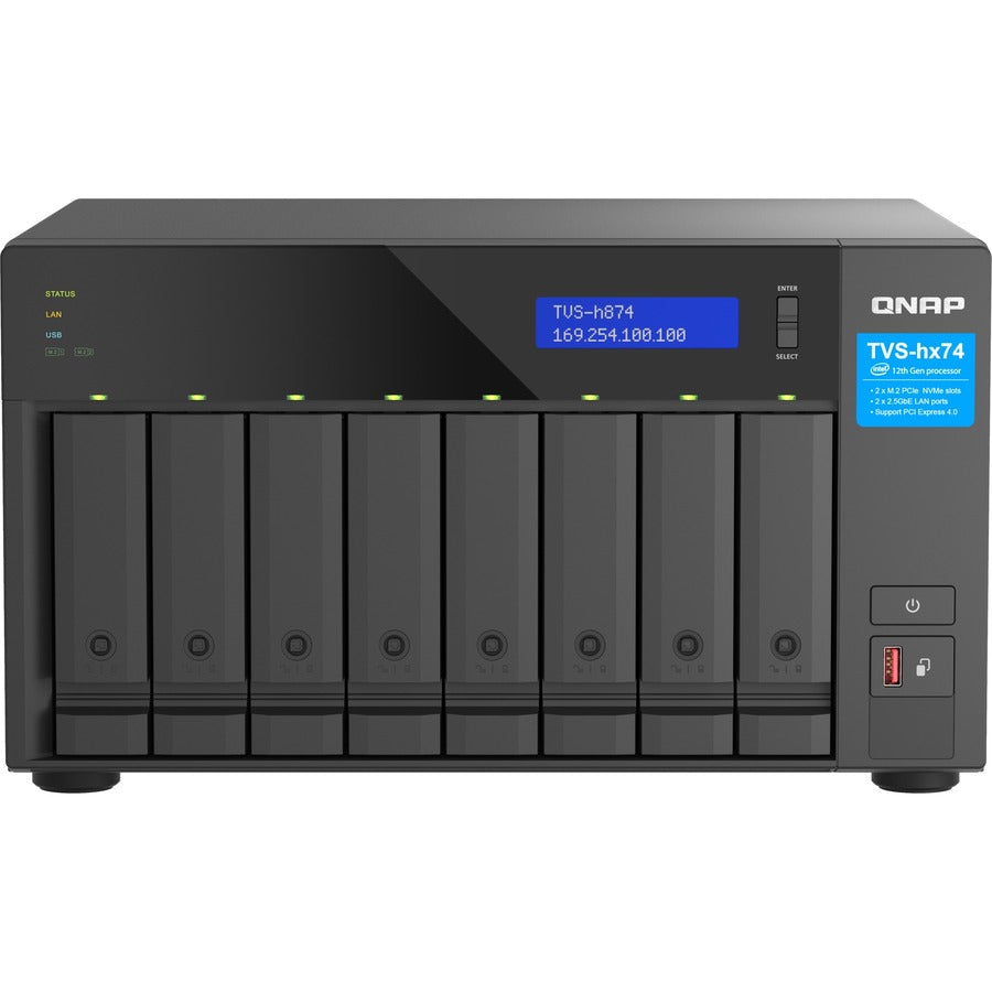 Système de stockage SAN/NAS QNAP TVS-h874-i5-32G TVS-H874-I5-32G-US