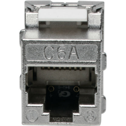 Prise Keystone Cat6a/Cat6/Cat5e, blindée, TAA N238-001-SH-TF de Tripp Lite
