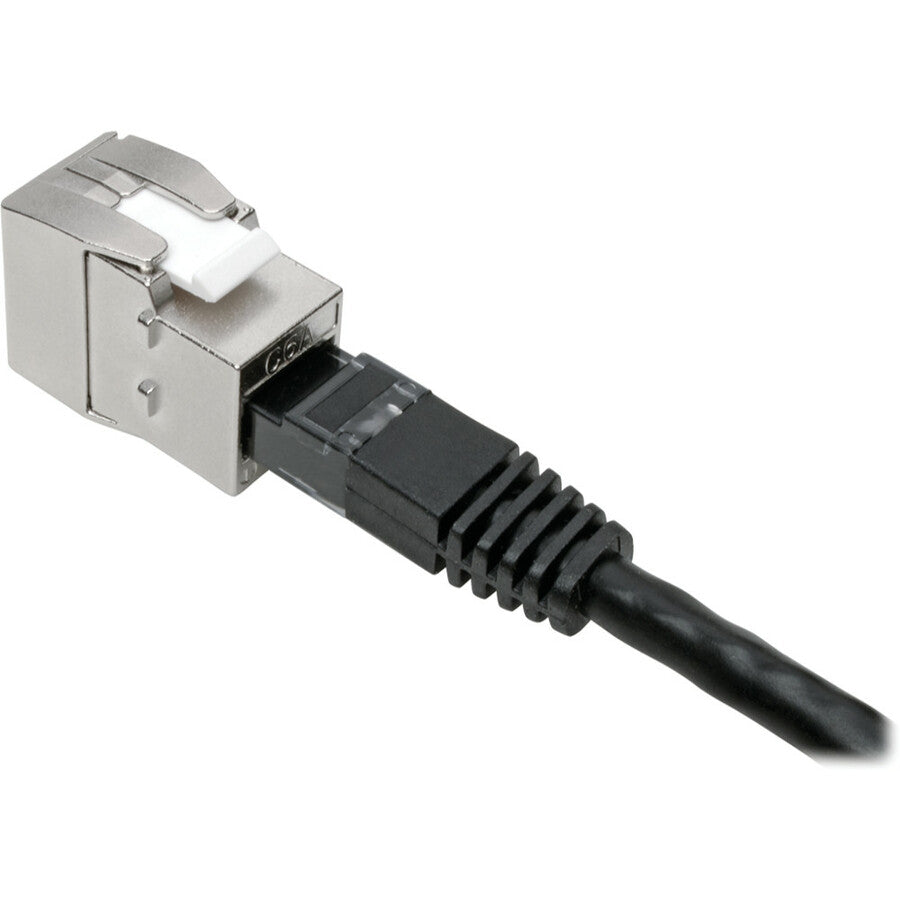 Prise Keystone Cat6a/Cat6/Cat5e, blindée, TAA N238-001-SH-TF de Tripp Lite