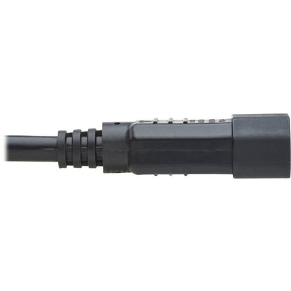 Tripp Lite 2ft Computer Power Cord Cable C14 to C15 Heavy Duty 16A 14AWG 2' P018-002
