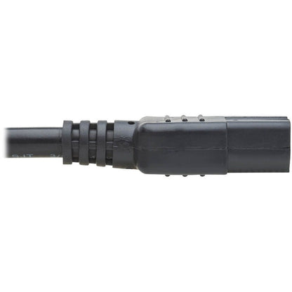 Tripp Lite 2ft Computer Power Cord Cable C14 to C15 Heavy Duty 16A 14AWG 2' P018-002