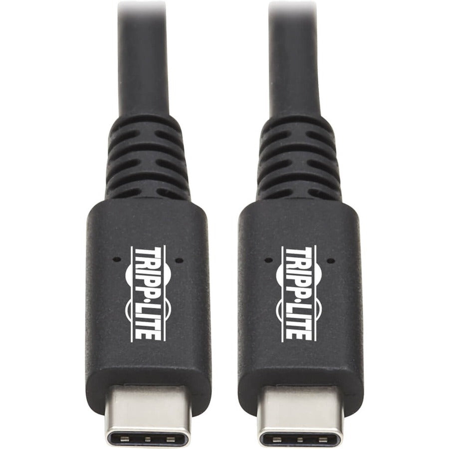 Câble USB4 40 Gbit/s Tripp Lite (M/M)-USB-C, 8K 60 Hz, charge PD 100 W, noir, 31 po (0,8 m) U520-31N