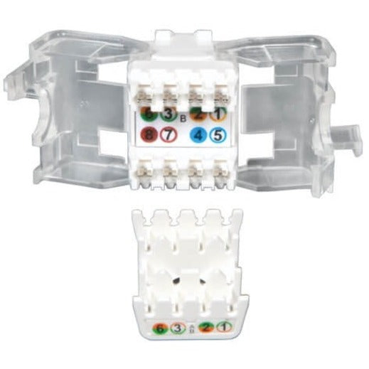 Prise Keystone Cat6/5e Tripp Lite N238-001-WH-TF N238-001-WH-TF