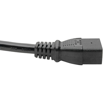 Tripp Lite 10ft Power Cord Extension Cable L6-20P to C19 for PDU/UPS Heavy Duty 20A 12AWG 10' P040-010